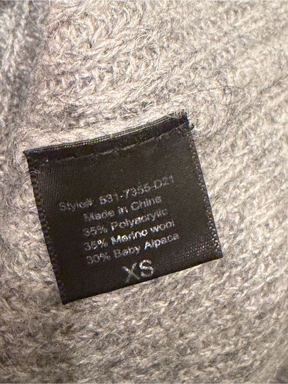Jenni Kayne wool and alpaca hoodie sweater - Picture 5 of 6